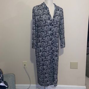 Patterned dress from Talbots
